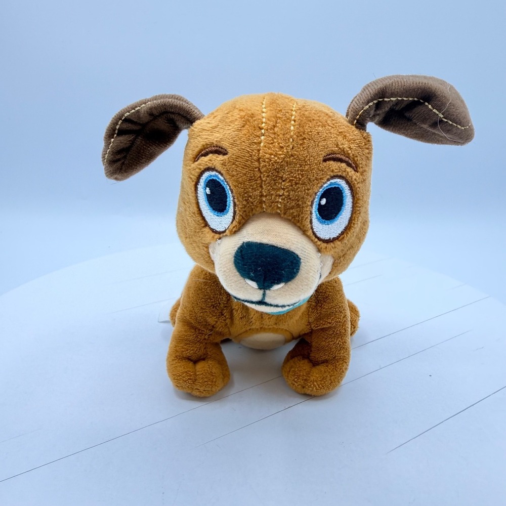 Disney Doc McStuffins Findo Plush Stuffed Animal Brown Dog Cute Soft 5" MINI